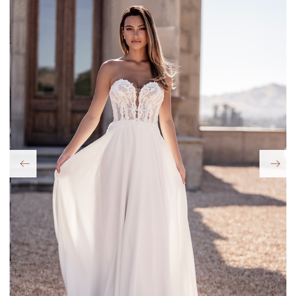Bella Bliss White Wedding Gown